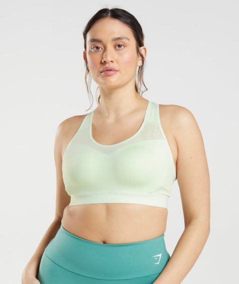 Women's Gymshark Open Back Sports Bra Mint | NZ 7YMFKU